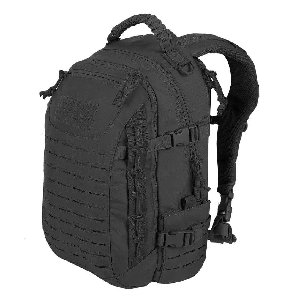 Tactical Backpack 30L capacity made from durable 500D Cordura nylon, featuring MOLLE compatibility and designed for outdoor adventures. 0